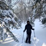 yf studio beyond the screen yuki snowshoeing